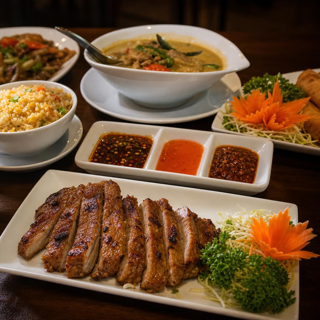 Grilled beef or chicken
